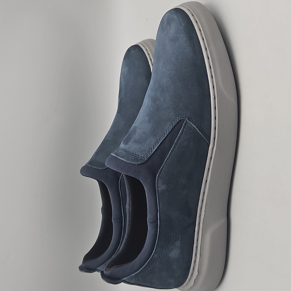 Men's Blue Slip-On Loafers